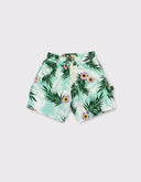 Youth Patterned Quick Drying Swimsuit Shorts