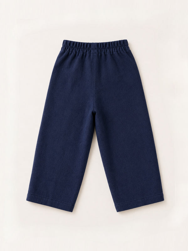 Çocuk Bol Balon Pantolon | 3–9 Yaş | Erkek & Kız | %100 Pamuk Keten | RG Brand | RG1756
