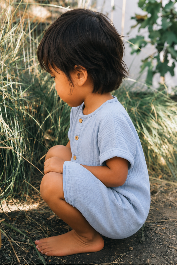 Müslin Bebek Tulum | 6 Ay–3 Yaş | Kız Ve Erkek | RG Brand | RG319
