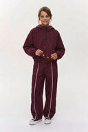 Genç Çocuk Spor Eşofman Takımı | 9–15 Yaş | Yan Şeritli Fermuârlı | Paraşüt Kumaş | RG Brand | RG3720