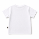 Bebek T-shirt | 6 Ay – 3 Yaş | Ekru & Kahve | Armut Baskı | %100 Pamuk Yazlık | RG388