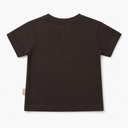 Bebek T-shirt | 6 Ay – 3 Yaş | Ekru & Kahve | Armut Baskı | %100 Pamuk Yazlık | RG388