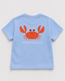 Bebek T-shirt | 6 Ay – 3 Yaş | SARI & Mavi | OH CRAB Baskı | %100 Pamuk Yazlık | RG391