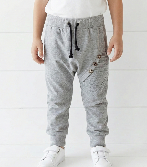 Çocuk Unisex Düğme Detaylı Konfor Eşofman| RG Brand | 3–9 Yaş | RG1144