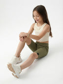 Çocuk Basic Likralı Şort Tayt