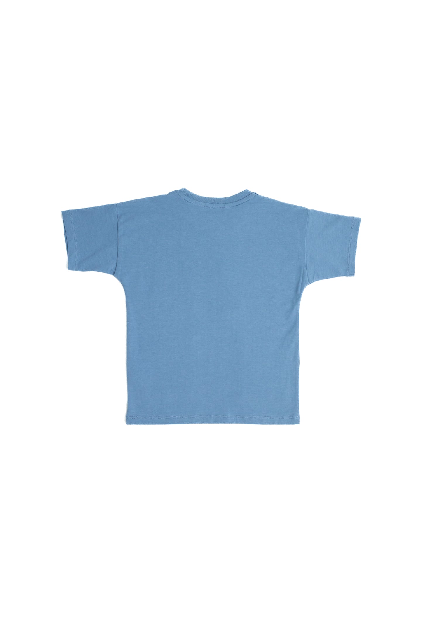 Детская футболка унисекс с двойным карманом из 100% хлопка