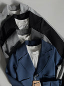 Dreiteiliger Kinderanzug aus Lycra-Baumwolle