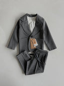 Dreiteiliger Kinderanzug aus Lycra-Baumwolle