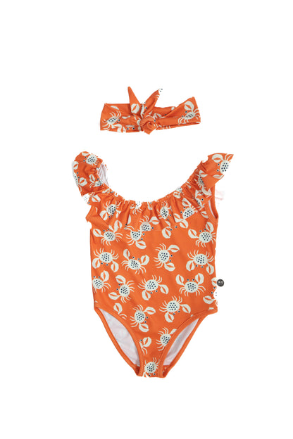 Girl Swimsuit Dries Quickly And Full Lycra 2 Piece Set