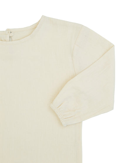 Kids 100% Organic Muslin Long Sleeve T-Shirt and Shorts 2-Pack