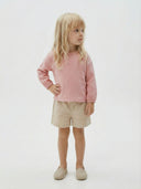 Çocuk Organik Müslin Uzun Kollu Tişört ve Şort 2'li Paket