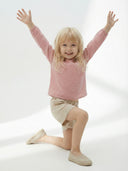 Детский комплект из двух футболок и шорт из органического муслина | Для детей 3–9 лет | Бренд RG | RG1495