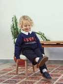 Çocuk Unisex Baskılı İşlemeli Sweatshirt