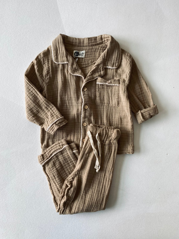Çocuk Müslin Pijama Takımı | 3–9 Yaş | RG Brand | RG1548