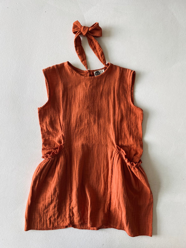 Çocuk Müslin Kolsuz Elbise | 3–9 Yaş | RG Brand | RG1551