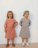 فستان بطبعة البطيخ للأطفال