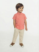 Kids Unisex Linen Trousers | Ages 3–9 | RG Brand | RG1575