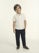 Kids Unisex Linen Trousers | Ages 3–9 | RG Brand | RG1575