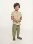 Kids Unisex Linen Trousers | Ages 3–9 | RG Brand | RG1575