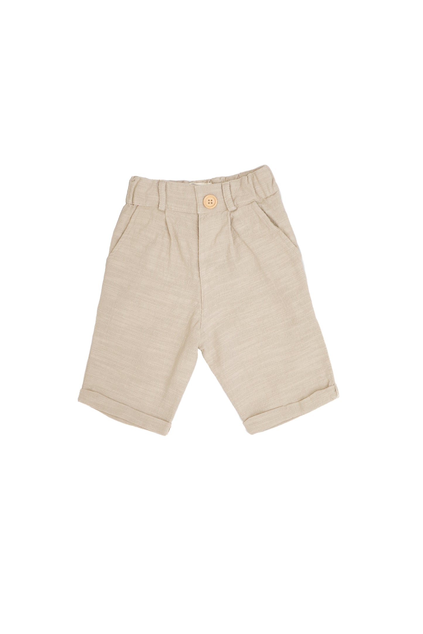 Children's Hildren's Unisex 100% Lınen Shorts
