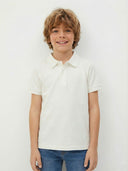 Polo Yaka Çocuk Tişört | Pike Kumaş, Rahat Kesim | 3-9 Yaş | RG1585