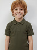 Polo Yaka Çocuk Tişört | Pike Kumaş, Rahat Kesim | 3-9 Yaş | RG1585