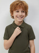 Polo Yaka Çocuk Tişört | Pike Kumaş, Rahat Kesim | 3-9 Yaş | RG1585