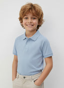 Polo Yaka Çocuk Tişört | Pike Kumaş, Rahat Kesim | 3-9 Yaş | RG1585