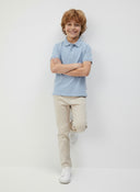 Polo Yaka Çocuk Tişört | Pike Kumaş, Rahat Kesim | 3-9 Yaş | RG1585