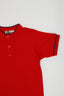 Children's Button Detailed Judge Collar T-Shirt