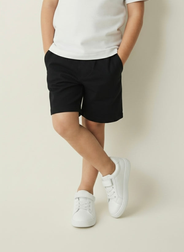 Kinder-T-Shirt mit Knopfdetail und Richterkragen | RG1586