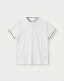 Erkek Çocuk Hakim Yaka Pike Tişört %100 Pamuk 3–9 Yaş | RG1586