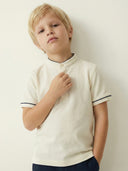 Erkek Çocuk Hakim Yaka Pike Tişört %100 Pamuk 3–9 Yaş | RG1586