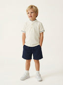 Erkek Çocuk Hakim Yaka Pike Tişört %100 Pamuk 3–9 Yaş | RG1586