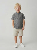 Erkek Çocuk Hakim Yaka Pike Tişört %100 Pamuk 3–9 Yaş | RG1586