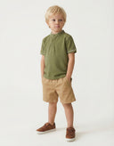 Erkek Çocuk Hakim Yaka Pike Tişört %100 Pamuk 3–9 Yaş | RG1586