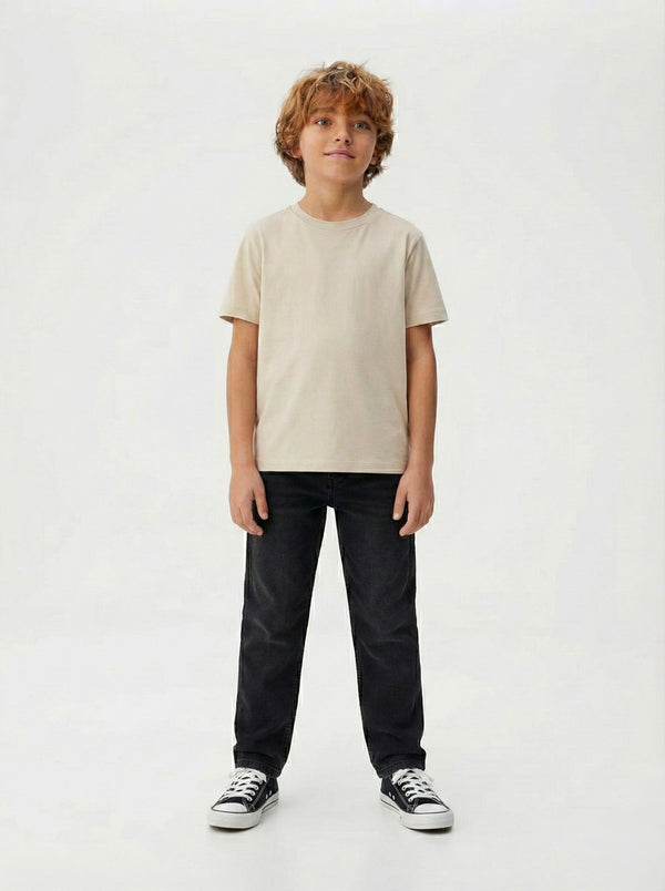Детские базовые джинсы прямого кроя | 100% хлопок | 3–9 лет | RG Brand | RG1592