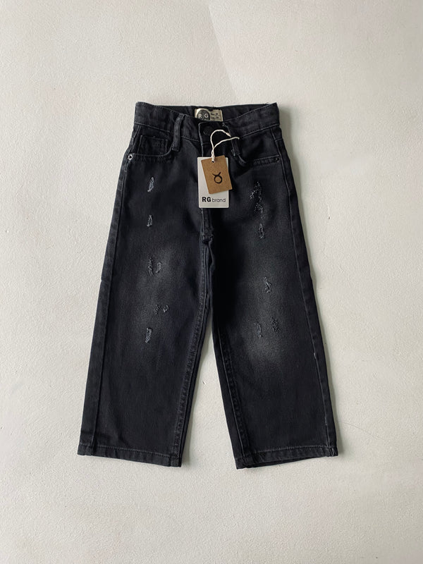Kinderjeans mit weitem Bein | 100 % Baumwolle | Mädchen & Jungen | RG1593