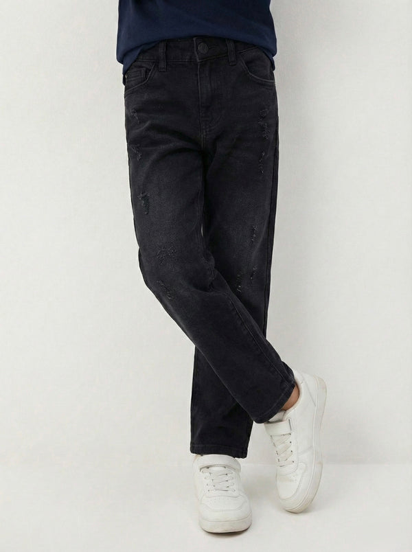 Kinderjeans mit weitem Bein | 100 % Baumwolle | Mädchen & Jungen | RG1593