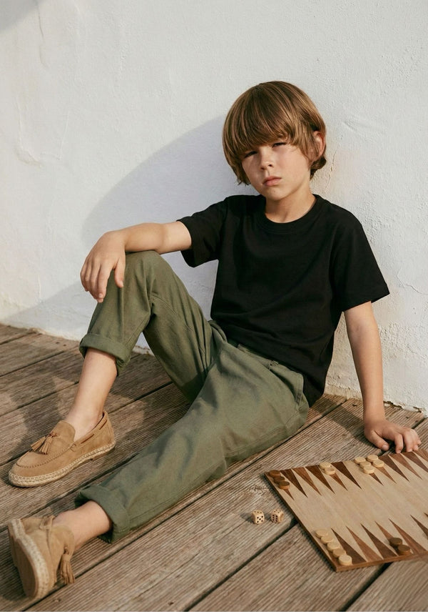 Children's Linen Trousers 100% Cotton Linen 3–9 Years | RG1606