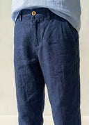 Çocuk Keten Pantolon %100 Pamuk Keten 3–9 Yaş | RG1606