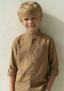 Çocuk Keten Pantolon %100 Pamuk Keten 3–9 Yaş | RG1606