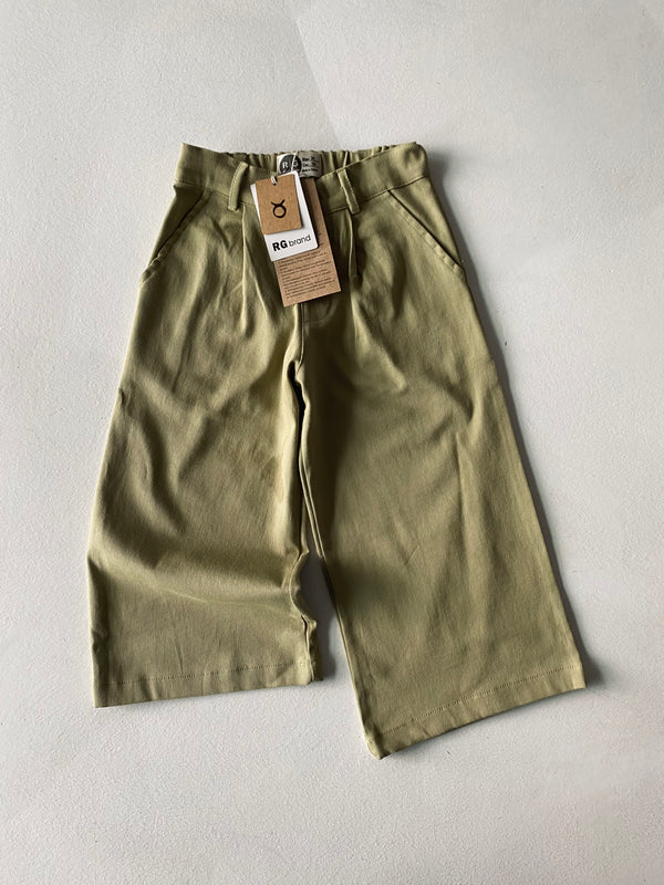 Leinenhose mit weitem Bein für Mädchen | 3–9 Jahre | RG Brand | RG1607