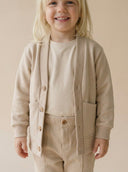 Çocuk Pamuk içi Polarlı Hırka 3-9 Yaş