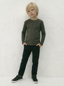 %100 Pamuk Basic Çocuk Tişörtü | Günlük Rahat, Kız & Erkek | 3-9 Yaş | RG1703