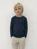 %100 Pamuk Basic Çocuk Tişörtü | Günlük Rahat, Kız & Erkek | 3-9 Yaş | RG1703