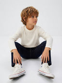 %100 Pamuk Basic Çocuk Tişörtü | Günlük Rahat, Kız & Erkek | 3-9 Yaş | RG1703