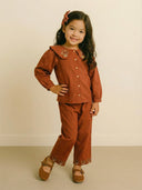 Meisjes 3-delige katoenen set