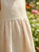 Kız Çocuk Müslin Elbise | Yazlık, Rahat ve Nefes Alabilir Kumaş