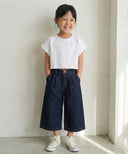 Kız Çocuk Crop Tişört %100 Pamuk 3–9 Yaş | RG1604